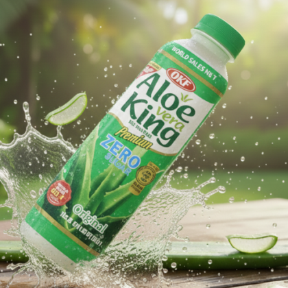 OKF Aloe Vera King – Boisson Originale Sans Sucre 500 ml