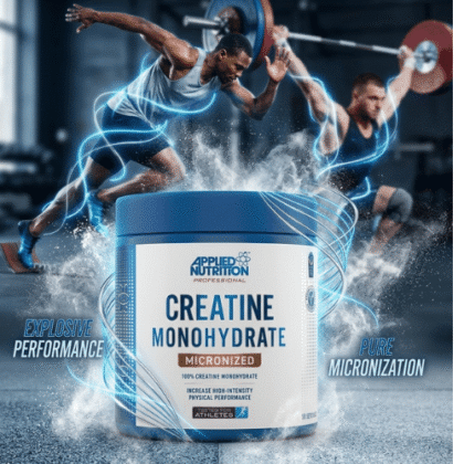 Applied Nutrition Creatine Monohydrate 100% Micronized 250g 50 servings
