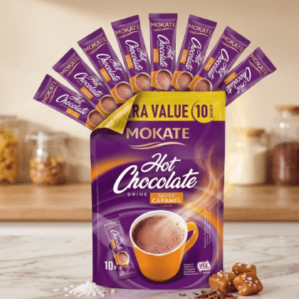 Mokate Hot Chocolat Salted Caramel | Boisson Instantanée Premium