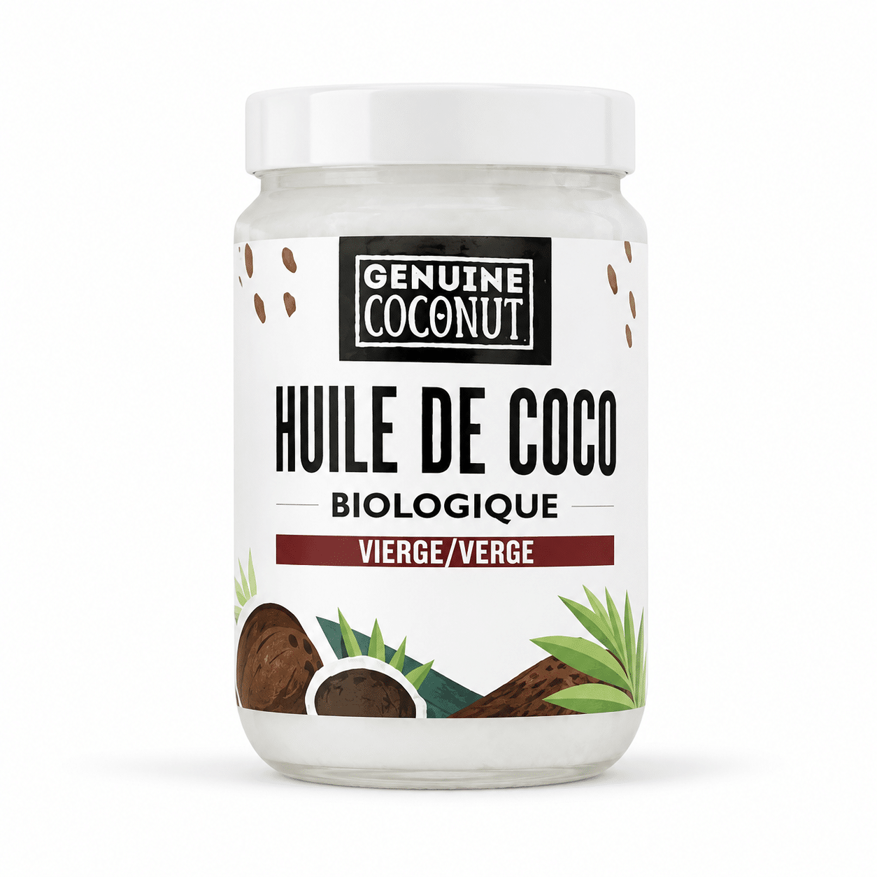 Genuine Coconu Huile de Coco Vierge Bio 330 ml