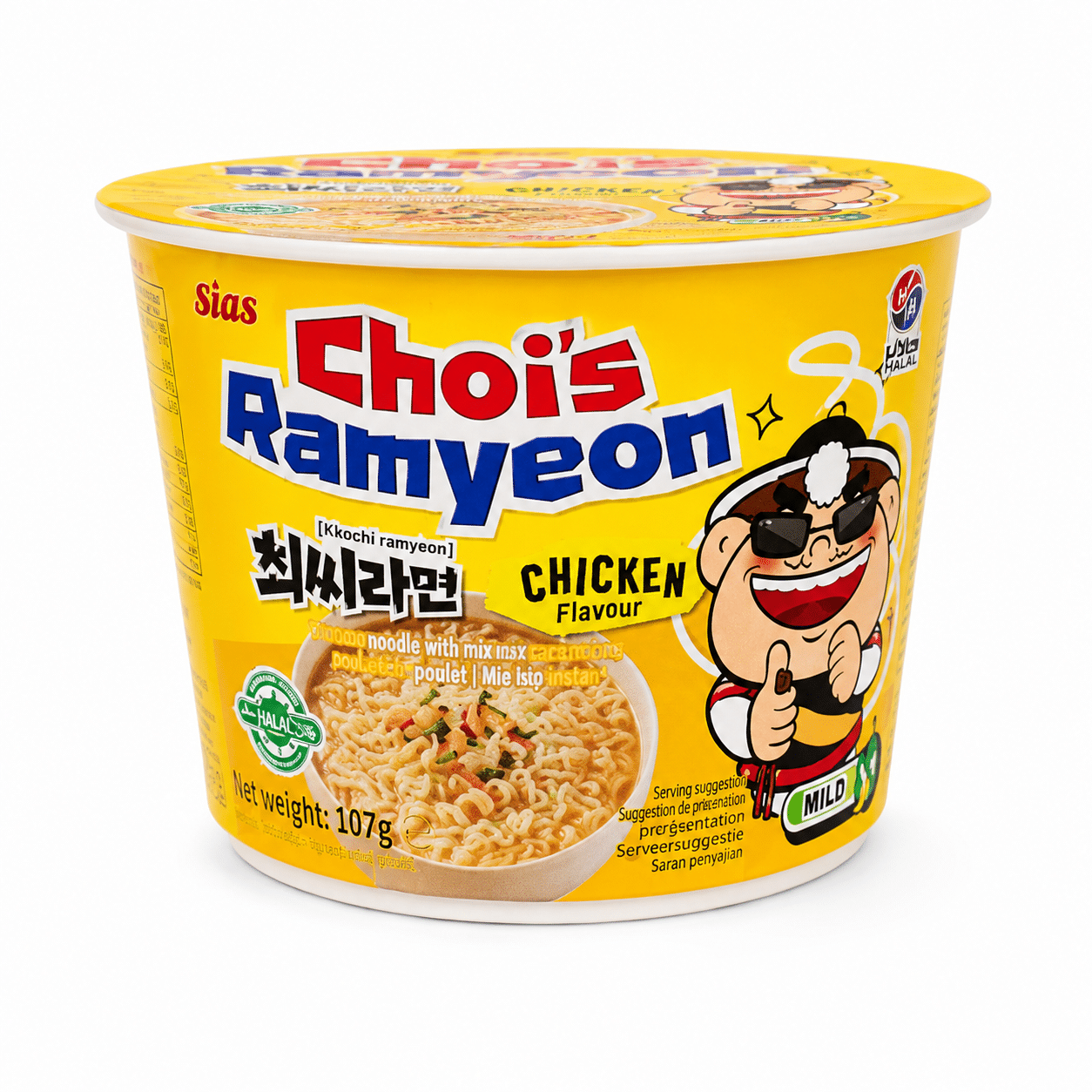 Nouilles Ramyeon Poulet Choi’s 107 g