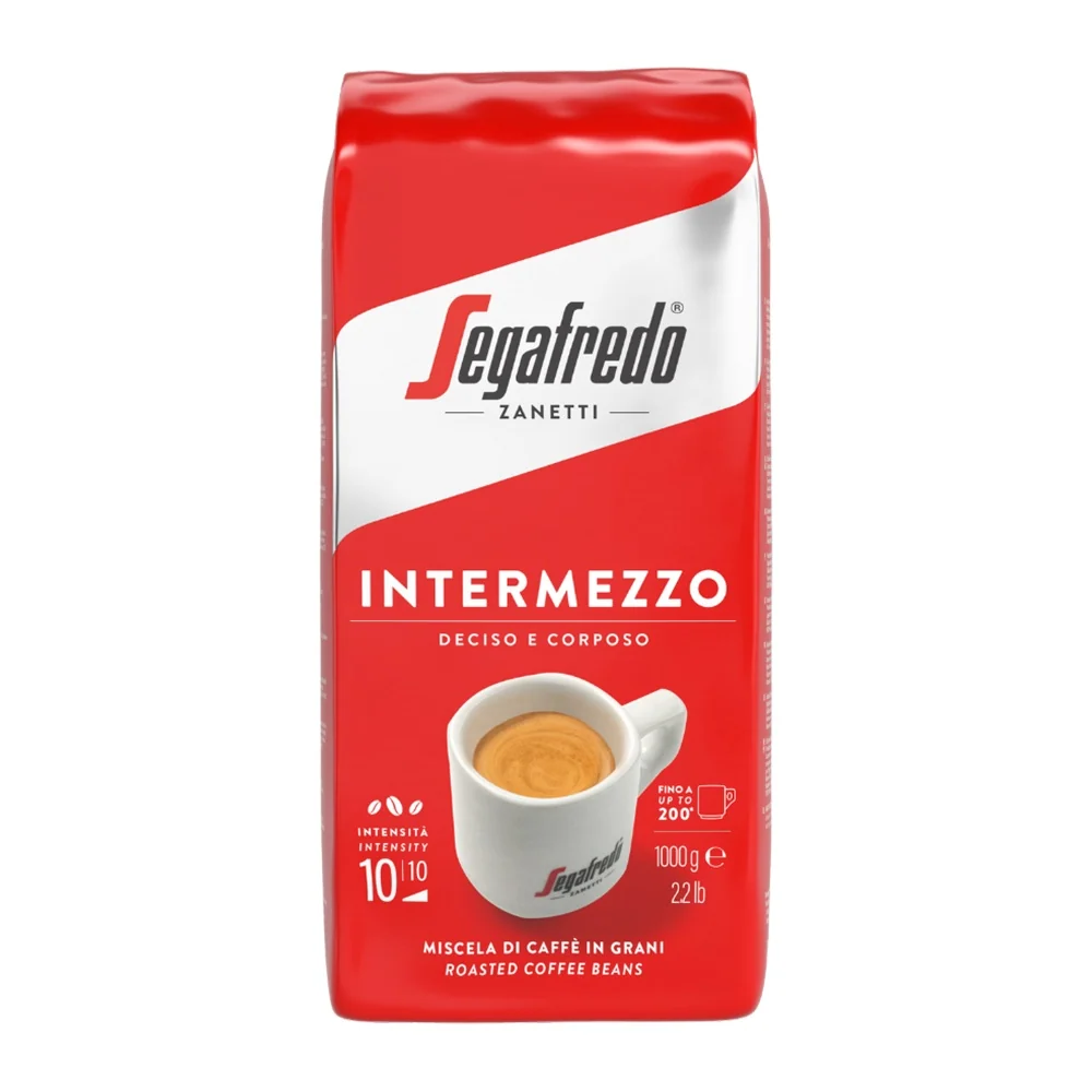 Zanetti – Segafredo Zanetti Intermezzo Cafe en Grains Torrefie Intensite 10/10 – 1kg