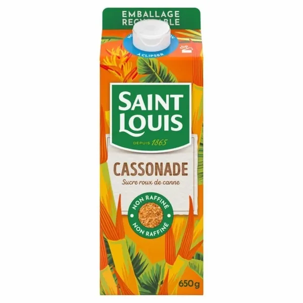 Saint Louis Cassonade Sucre Roux de Canne – 650g