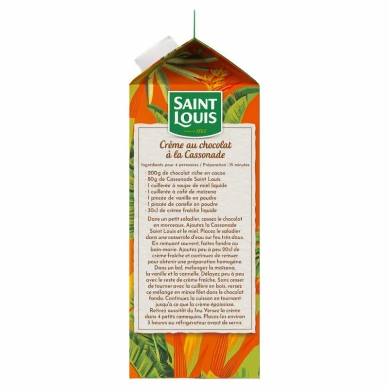 Saint Louis Cassonade Sucre Roux de Canne – 650g — vue 2