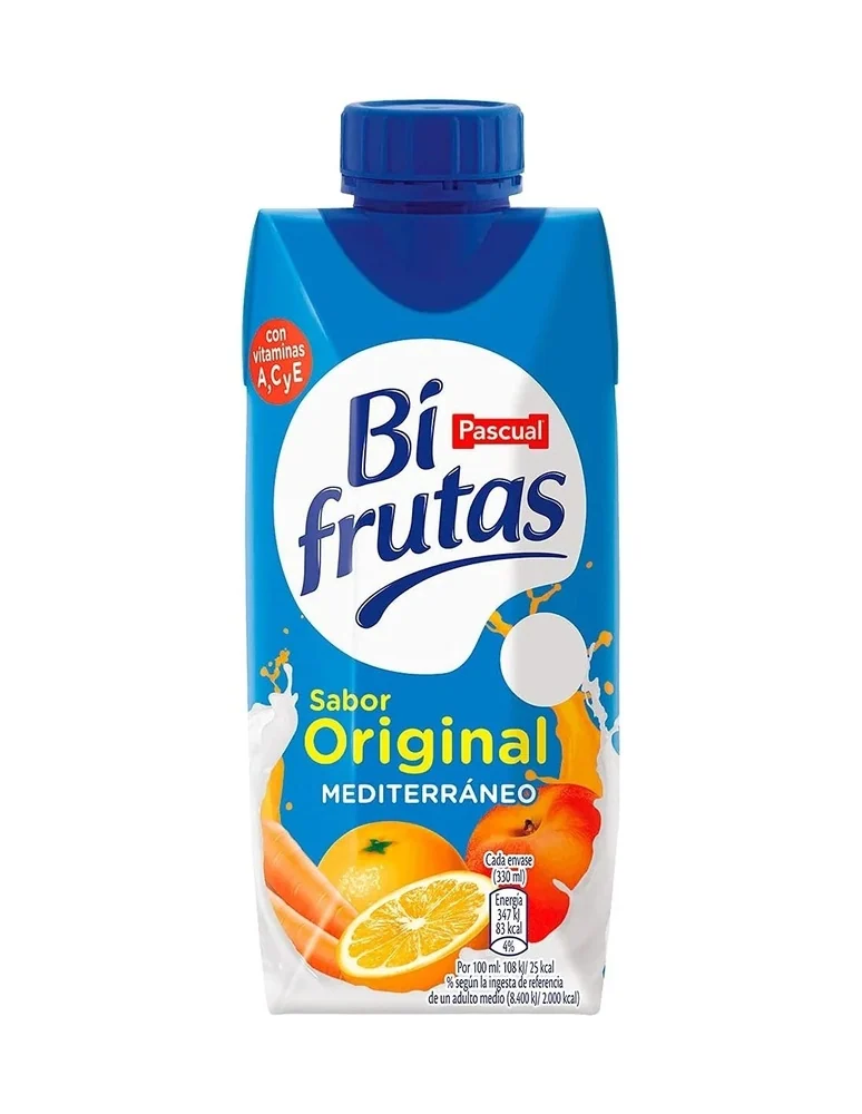 Pascual – Jus au lait méditerranéen Bi Frutas Pascual 330ml