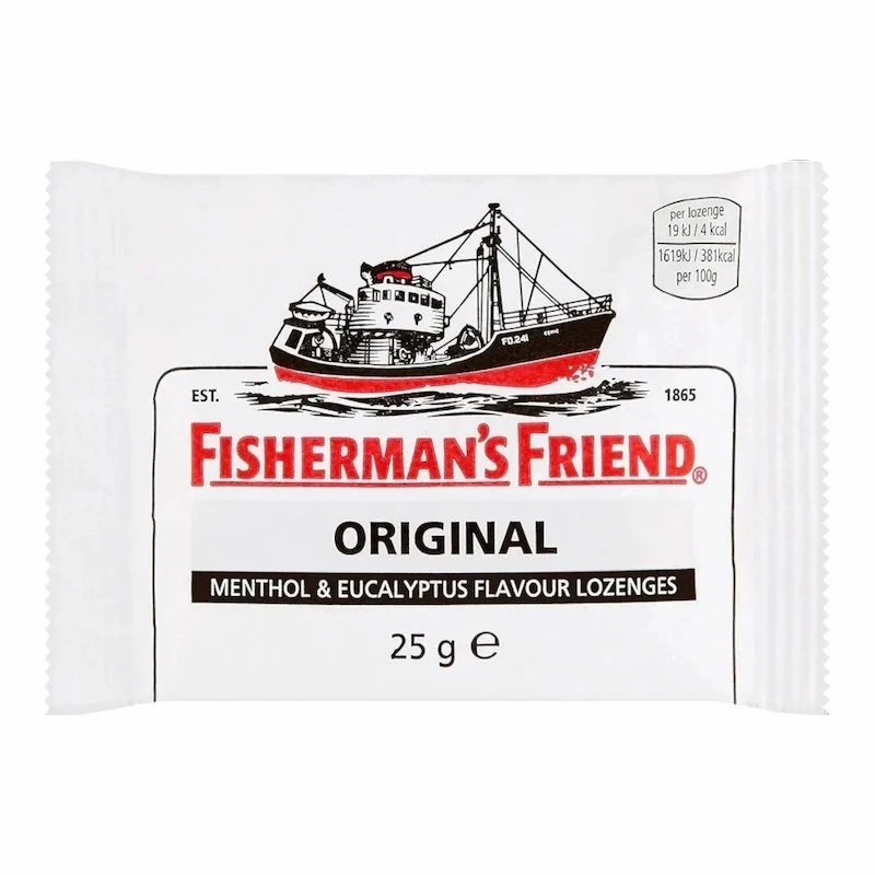 Fisherman's Friend – Fishermans Friend Original 25 g – Pastilles Extra Fortes Mentholés