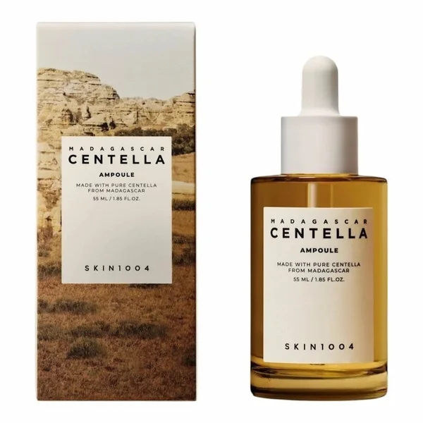 SKIN1004 – Ampoule à la Centella de Madagascar 55ml Soin Apaisant, Hydratant et Réparateur