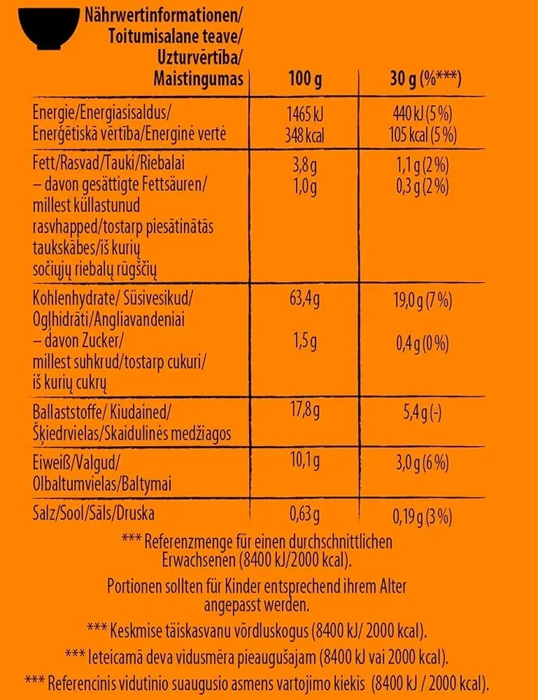 Nestle Fitness Cereales Fibres au Miel Sans Sucre Ajouté 310 g | Petit Déjeuner Healthy Riche en Fibres — vue 3