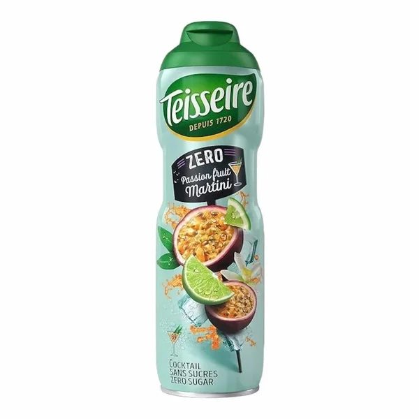 Teisseire Sirop Passion Fruit Martini Sans Sucre 600ml