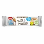 Emco Barre Protéinée Noix de Coco & Amandes Sans Sucres Ajoutés 35g