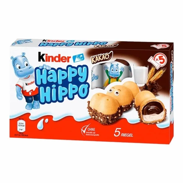 Kinder Happy Hippo Cacao – 5 Pièces