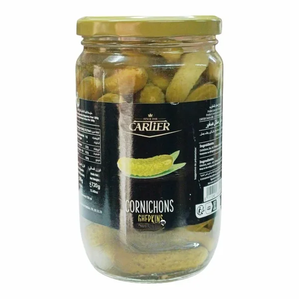 Cartier – Cornichons Cartier – 720 g – Croquants et Saveurs Authentiques