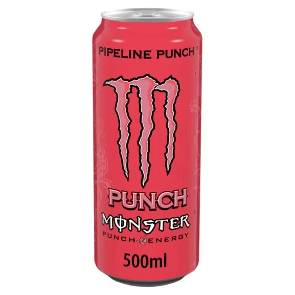 Monster Energy Pipeline Punch 500ml – Boisson Energisante aux Fruits Tropicaux