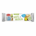 Emco Barre Protéinée Pistache & Noisettes Sans Sucres Ajoutés 35g