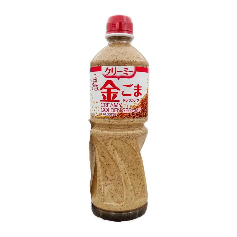 Sauce Dressing Sesame Dore Cremeux Style Japonais 1L – Sauce au Sésame pour Salades, Sushi & Marinades