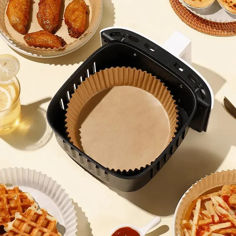 Feuilles de cuisson rondes pour Air Fryer 10 L – 60 pièces — vue 2