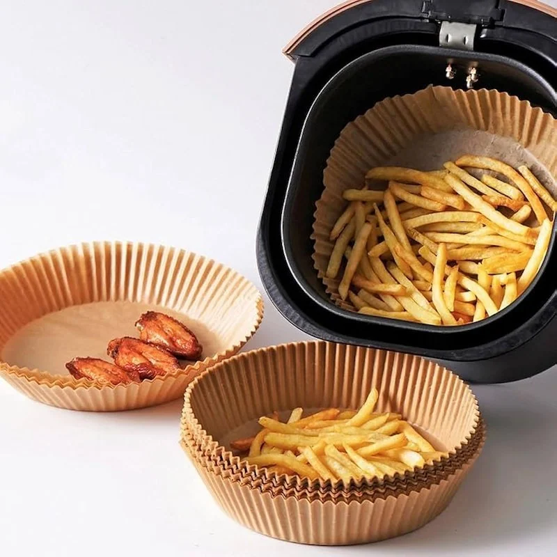 Feuilles de cuisson rondes pour Air Fryer 10 L – 60 pièces — vue 3