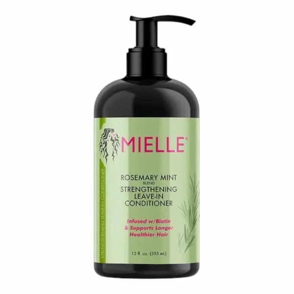 Mielle Rosemary Mint Leave-In Conditioner – 355 ml – Soin Sans Rinçage Fortifiant