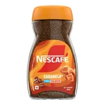 NESCAFE Cafe Instantane Saveur Caramel – Cafe Soluble Gourmand 95 g