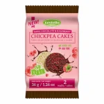 Lestello Dark Chocolate & Raspberry Chickpea Cakes 34g – Snack Healthy Sans Gluten