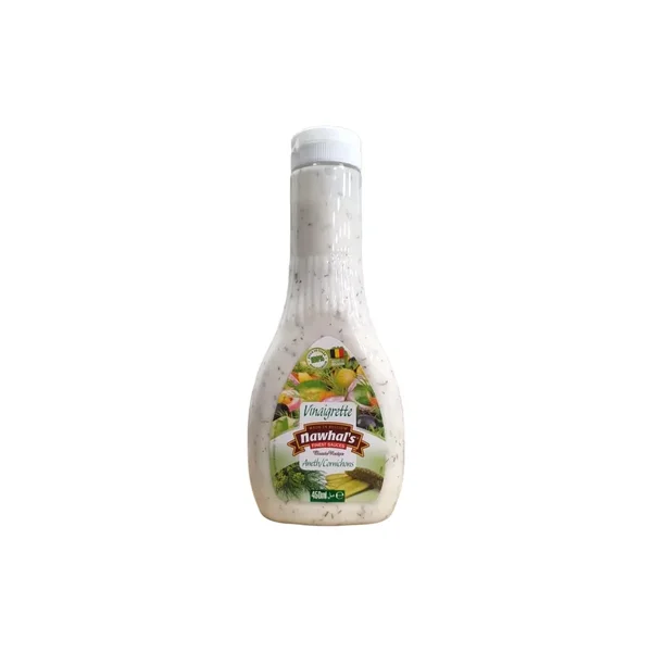 Nawhal's – Sauce Vinaigrette Aneth & Cornichons 450g – Nawhal’s
