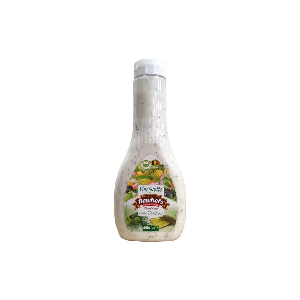 Nawhal's – Sauce Vinaigrette Aneth & Cornichons 450g – Nawhal’s
