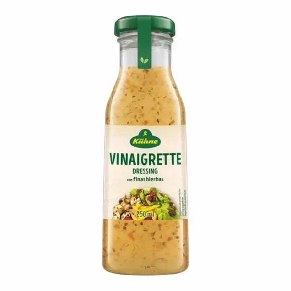 Kuhne Vinaigrette aux Herbes – Sauce Salade aux Herbes Aromatiques 250 ml