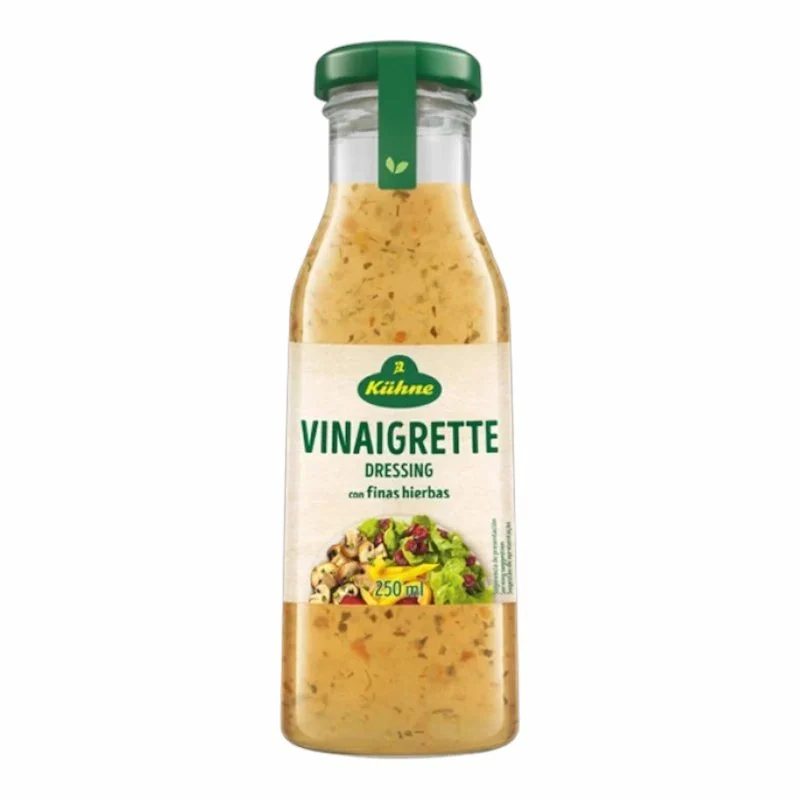 Kuhne Vinaigrette aux Herbes – Sauce Salade aux Herbes Aromatiques 250 ml