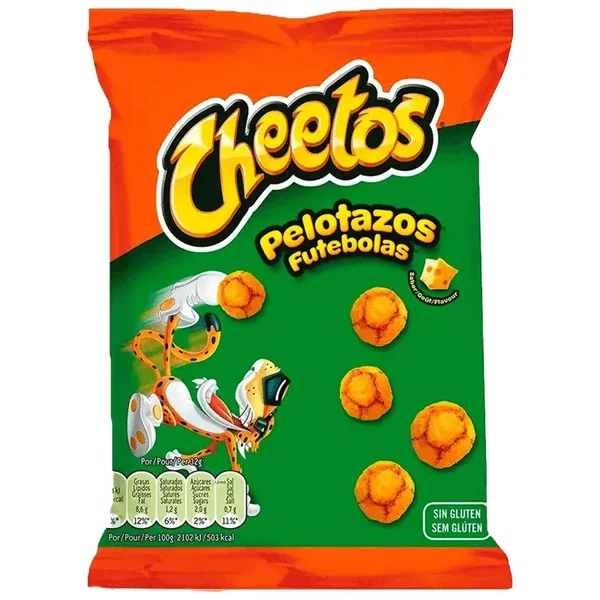 Cheetos Pelotazos Au Fromage 32g