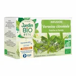 Jardin Bio Infusion Verveine Citronnée Menthe – 20 Sachets