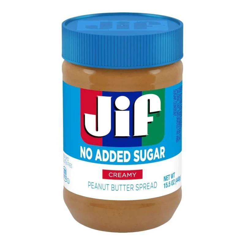 Jif Beurre de Cacahuetes Cremeux Sans Sucre Ajouté 440g – Plaisir Naturel et Énergie Santé