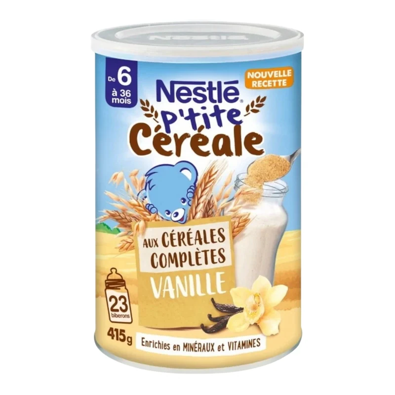 NESTLE Ptite Cereale Vanille aux Céréales Completes – 415g