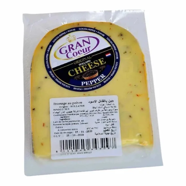 Gran coeur – Fromage Gouda au Poivre 265g