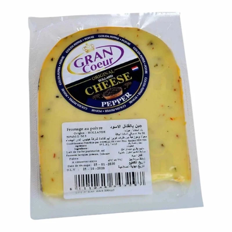Gran coeur – Fromage Gouda au Poivre 265g