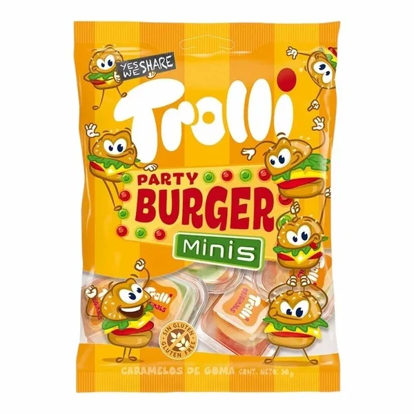 Trolli Party Burger Minis – 170 g