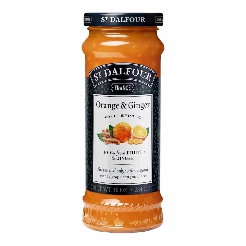 St Dalfour Confiture Gingembre Orange 284g
