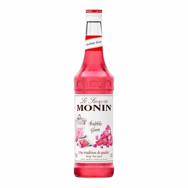 Monin Sirop Saveur Bubble Gum – 70 cl
