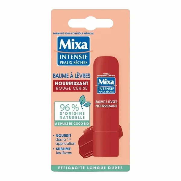 Mixa Baume à Lèvres Nourrissant Rouge Cerise