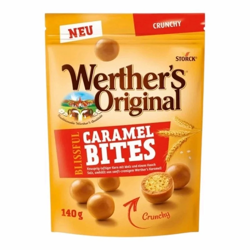 Storck – Werthers Original Blissful Caramel Bites Crunchy