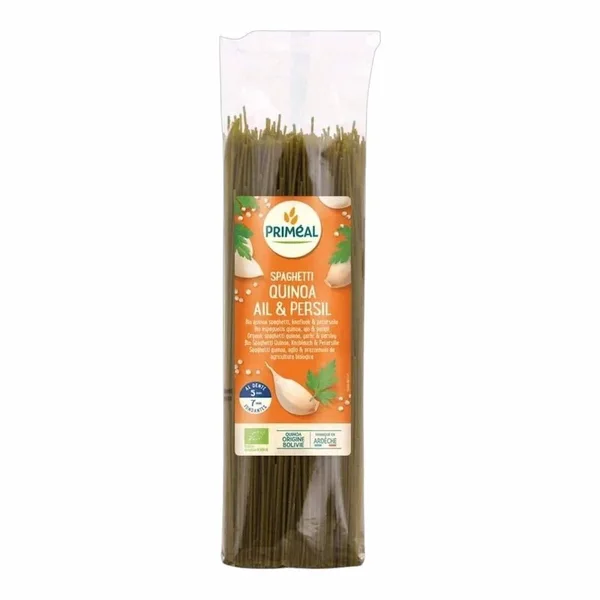 Primeal Spaghetti Quinoa Ail et Persil 500 g