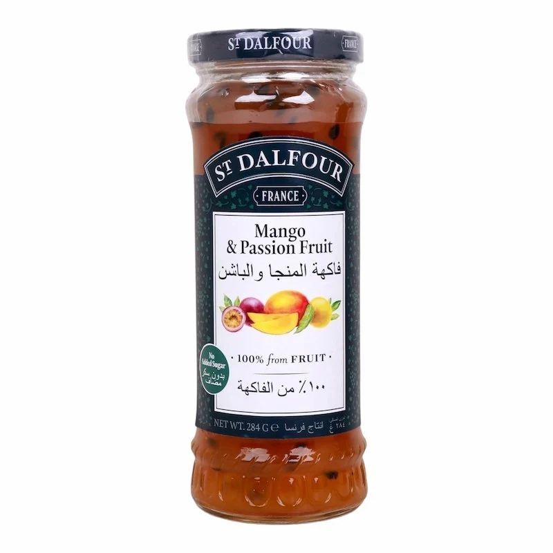 St Dalfour Confiture Mangue & Fruits de la Passion – 284 g