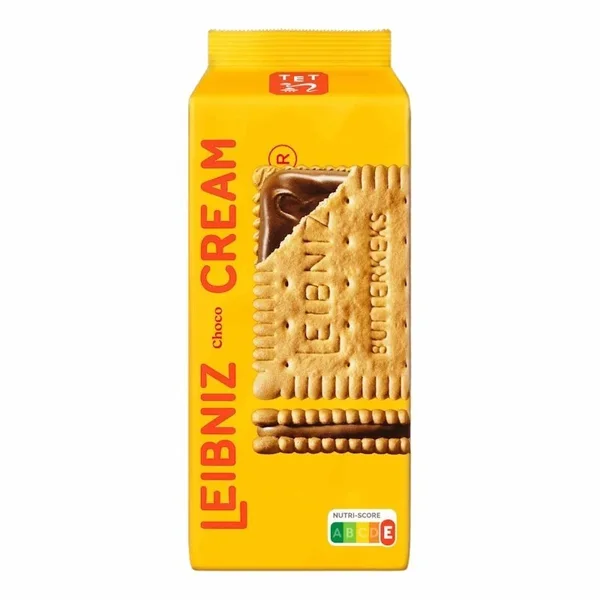 Leibniz Creme Choco – Biscuits Fourrés au Chocolat – 228g