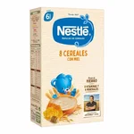 Nestle 8 Cereales avec Miel des 6 mois – 475 g | Céréales Instantanees pour Bébé