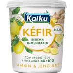 Kaiku Kefir Gingembre et Citron 350 g – Yaourt Fermente Probiotique