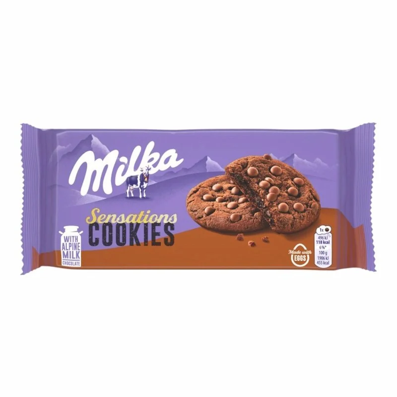 Milka Sensations Cookies Choco 156g