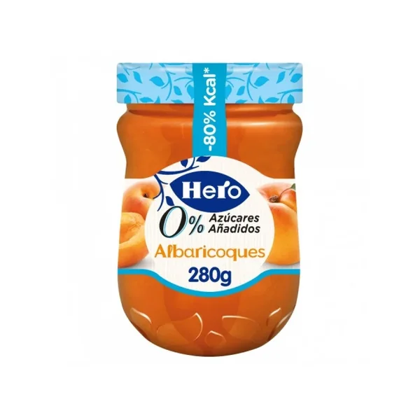 Hero Confiture D’Abricot Diététique – 280g