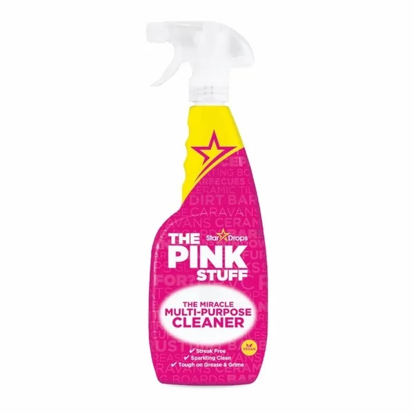 The Pink Stuff Spray Nettoyant Multi-Usages – 750 ml – Miracle pour Surfaces Dures