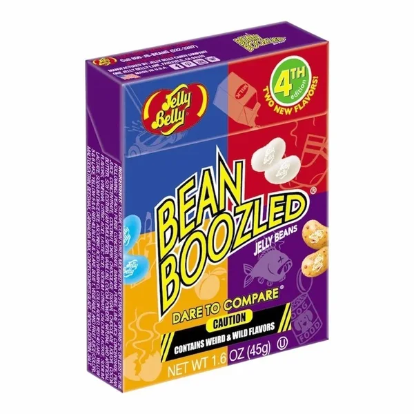 Jelly Belly Bean Boozled 6e Edition – Bonbons surprises 45g, defi fun et gourmand