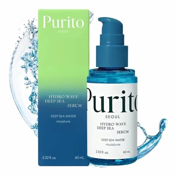 PURITO HYDRO WAVE Deep Sea Serum 60 ml | Serum Hydratant Marin Intense