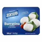 Zanetti Burratina 50 g x 4 – Fromage Italien Crémeux et Fondant